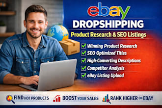 ebay listing ebay seo listing ebay product upload ebay dropshipping ebay lister