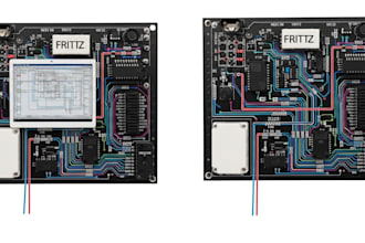design fritzing schematics and simulate arduino, esp32, proteus, tinkercad