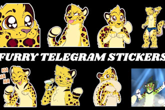 draw furry telegram stickers nsfw furry stickers animated discord stickers GIF