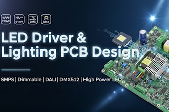 constant current led driver pcb with dimmable ac dc smps, sk6812 and rgb control