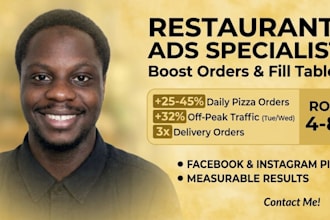 grow your restaurant with facebook ads and instagram ads