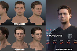 create your custom face for fc26, fc25 and FIFA in PC