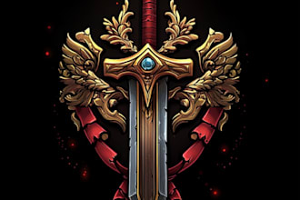 design a custom fantasy logo