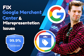 fix google merchant center misrepresentation, suspension and disapproved items