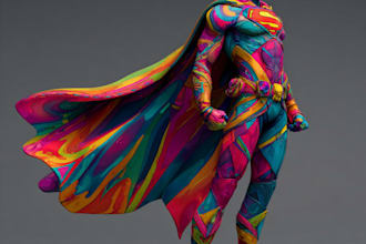 do a superhero character