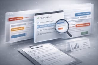 audit your website or mobile app UX and give actionable recommendations