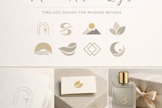 do minimalist modern abstract logo design