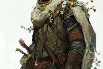 dnd, fantasy character and dnd character