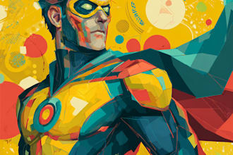 create a superhero character