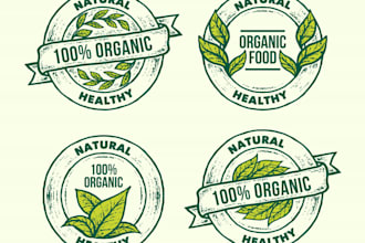 make natural, eco, cbd logo and product