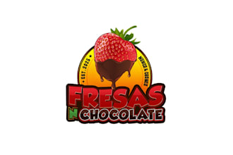 create professional and specially strawberry  logo design