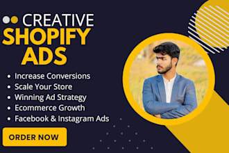 run shopify ecommerce facebook and instagram ads compaigns