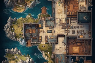 design custom fantasy world maps rpg maps for games