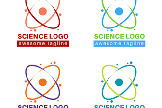 design science, pharmacy, clinic and hospital logo