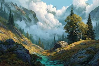illustration and concept art