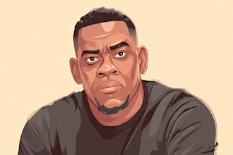draw high quality vector portraits