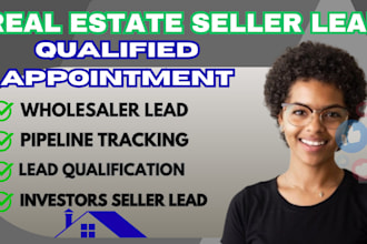 find motivated seller leads and book qualified real estate appointment cold call