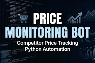 build a competitor price monitoring bot using python