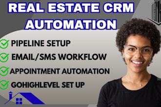 set up gohighlevel CRM automation for real estate investors