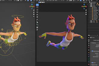 create 3d model and 3d rig ,facial rigging,vrm, vrchat,mmd,vroid, fix and rig