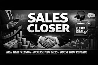 be high ticket sales closer b2b lead generation and telemarketing