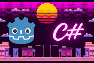 make your godot game in c sharp