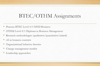 complete your nvq othm ncfe diploma