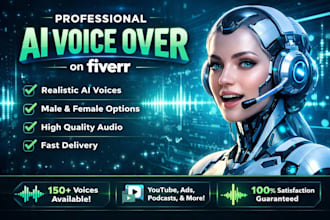 create natural ai voice over for you tube shorts and reels