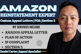 write an amazon suspension appeal letter section 3 poa for amazon reinstatement