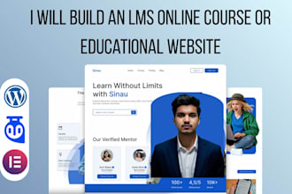 develop and customize wordpress lms website leardash