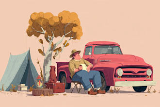 make retro and vintage illustration