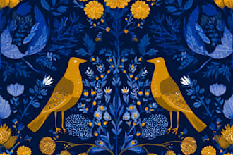 design seamless repeat pattern design
