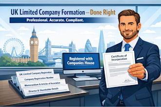 form your UK limited company and complete companies house registration