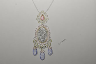 create jewelry sketches and coreldraw