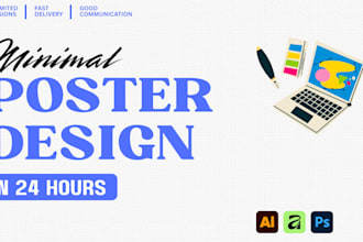 design premium posters for your brand