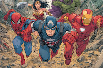 do a superhero comic