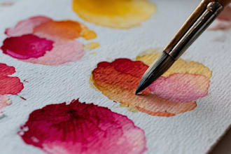 paint a watercolor painting for you