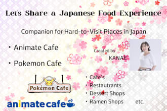enjoy authentic japanese meals with me