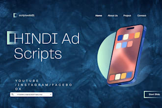 write catchy hindi hinglish script