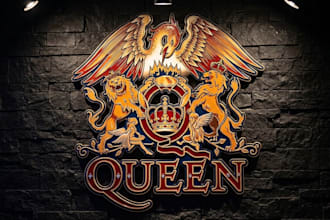 design a luxury and majestic queen logo for your brand