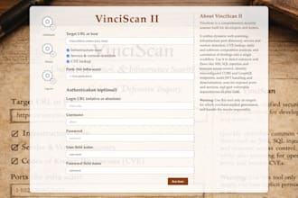 comprehensive web and infrastructure vulnerability assessment