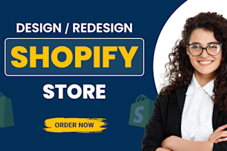 build shopify website, shopify store design redesign for your ecommerce business