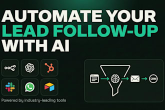 build an ai lead qualification and automated follow up system for your business