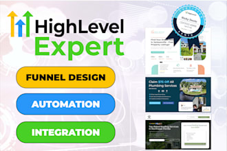 design a go highlevel 3 page funnel that converts