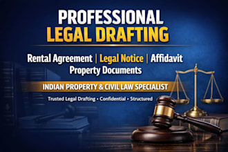 draft a legally binding agreement under indian law by advocate
