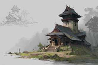 create concept art and steam capsule art