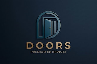 design a unique and professional doors logo for your brand