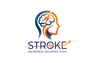 design a meaningful and professional stroke awareness logo for your cause