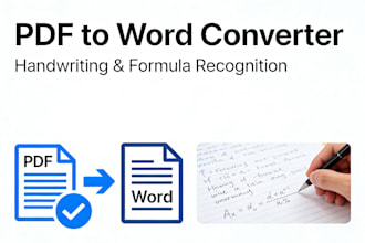convert pdf to word and markdown
