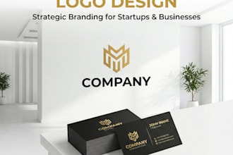 design a modern minimalist logo for startups and personal brands